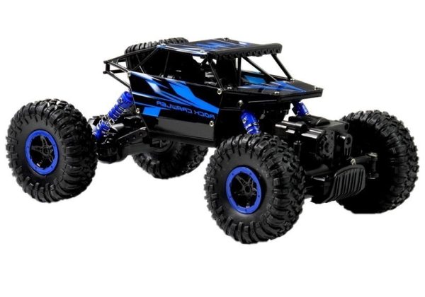 R/C Monster Car Jeep 1:18 Blue - Image 3