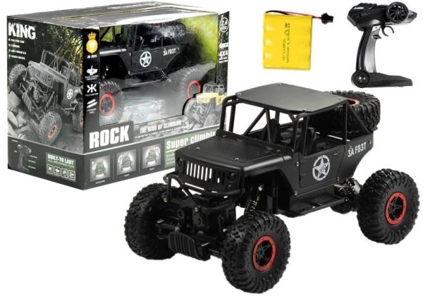 R/C Monster Car Jeep 1:18 Black