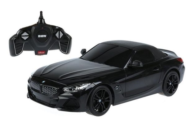 Licencirani auto na daljinsko upravljanje BMW Z4 Roadster Rastar 1:18 - crni