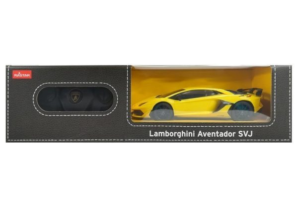 Licencirani auto na daljinsko upravljanje Lamborghini Aventador Rastar 1:24 - žuti - Image 5