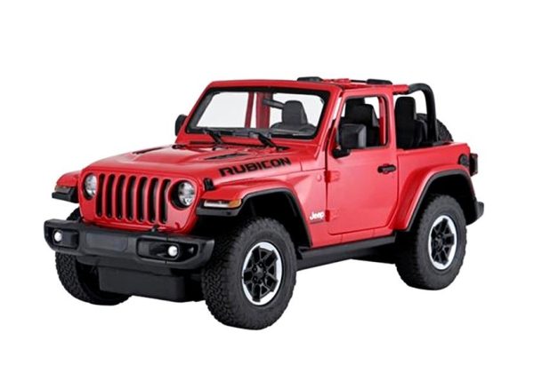 Licencirani auto na daljinsko upravljanje Jeep Wrangler Rubicon 1:14 Rastar - crveni - Image 2