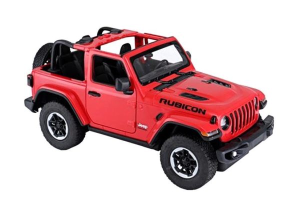 Licencirani auto na daljinsko upravljanje Jeep Wrangler Rubicon 1:14 Rastar - crveni - Image 3