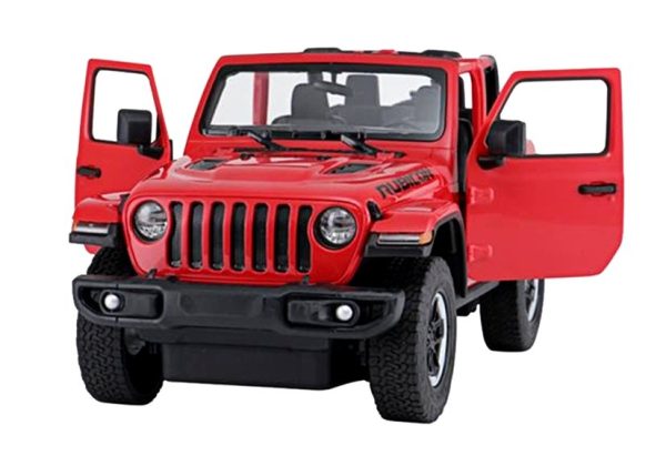 Licencirani auto na daljinsko upravljanje Jeep Wrangler Rubicon 1:14 Rastar - crveni - Image 4