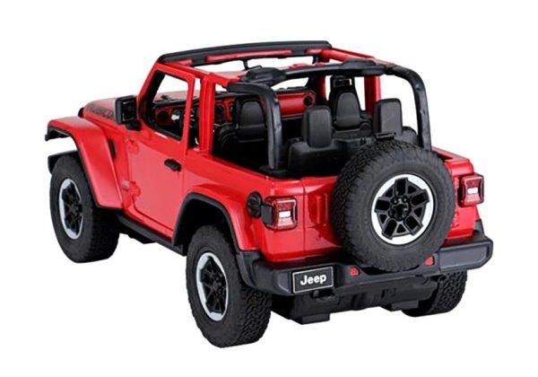 Licencirani auto na daljinsko upravljanje Jeep Wrangler Rubicon 1:14 Rastar - crveni - Image 5