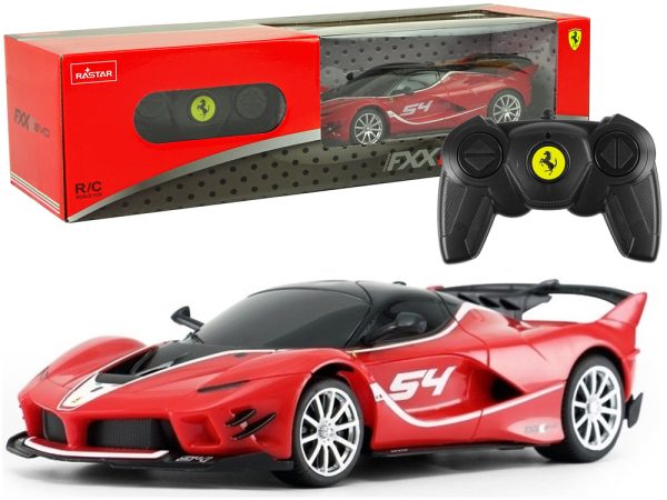 Licencirani auto na daljinsko upravljanje Ferrari Rastar 1:24 R - crveni