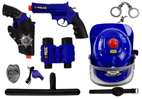 Police Play Set with Weapons Lights and Sounds - Image 2