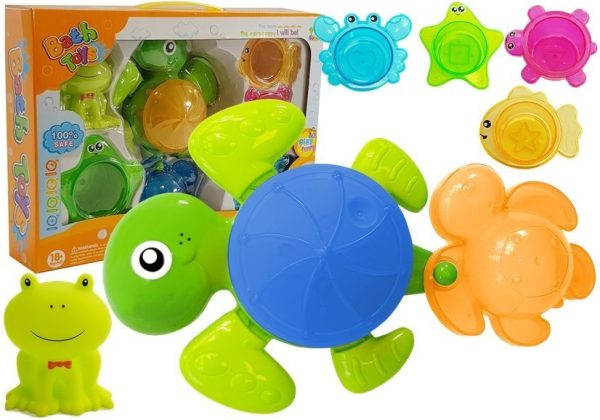 Plastični set za kupanje s vodopadom Turtles