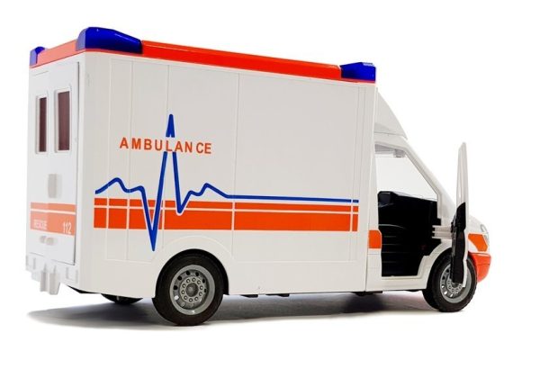 Ambulance with Stretcher Sound and Light - Image 2