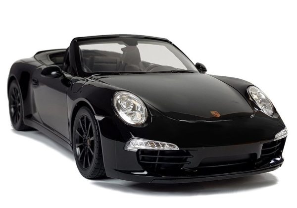 Licencirani auto na daljinsko upravljanje Porsche 911 Carrera S Rastar 1:12 - crni - Image 5