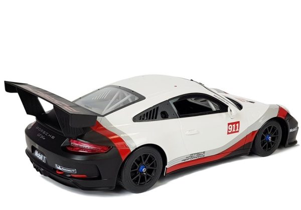 Licencirani auto na daljinsko upravljanje Porsche 911 GT3 CUP Rastar 1:14 - bijeli - Image 3