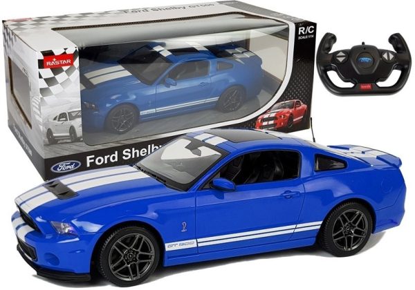 Licencirani auto na daljinsko upravljanje Ford Shelby Rastar 1:14 - plavi