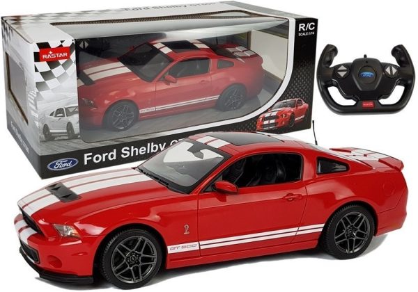 Licencirani auto na daljinsko upravljanje Ford Shelby Rastar 1:14 - crveni