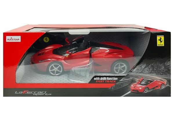 Licencirani auto na daljinsko upravljanje Ferrari Aperta Rastar 1:14 sa automatskim vratima - crveni - Image 13