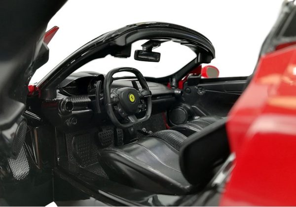 Licencirani auto na daljinsko upravljanje Ferrari Aperta Rastar 1:14 sa automatskim vratima - crveni - Image 10