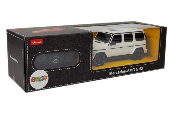 Licencirani auto na daljinsko upravljanje Mercedes AMG G63 1:24 - bijeli - Image 4