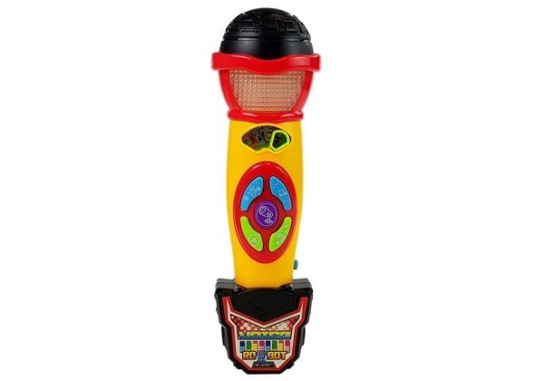 Yellow- Black Karaoke Microphone Recording Songs - Image 2