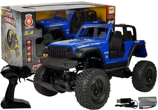 Red Remote Controlled Jeep Terrain Car 2.4G