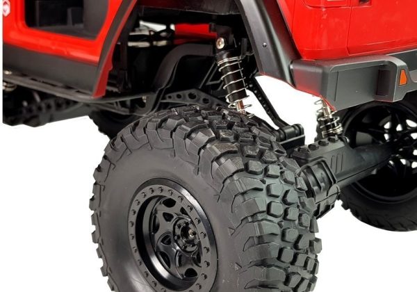 Red Remote Controlled Jeep Terrain Car 2.4G - Image 5