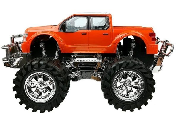 Set vozila Monster Truck + BMW 58 cm - crno/crveni - Image 5