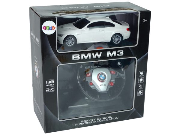 Licencirani auto na daljinsko upravljanje BMW M3 2.4G 1:18  - bijeli - Image 5