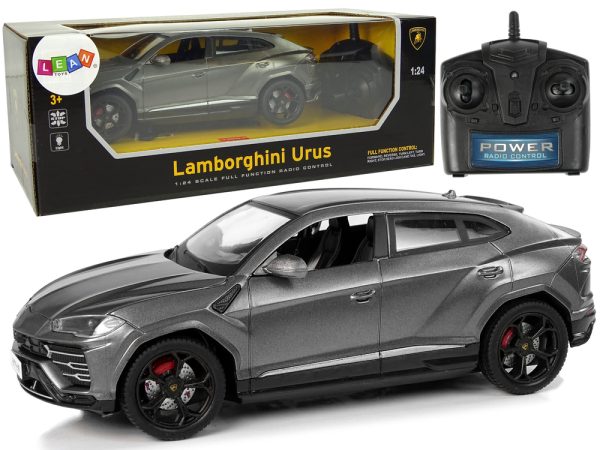 Licencirani auto na daljinsko upravljanje 1:24 Lamborghini Urus 2.4  - sivi