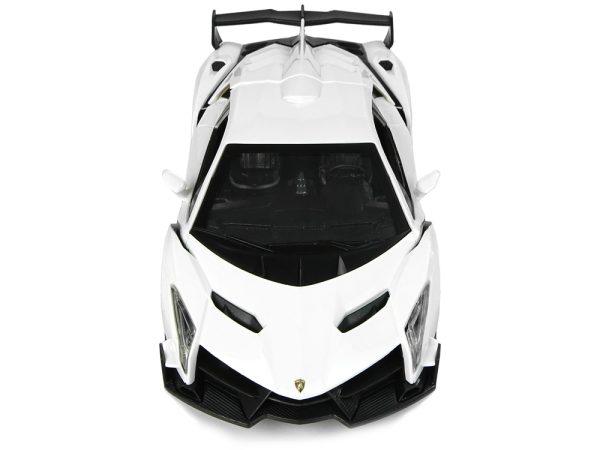 Licencirani auto na daljinsko upravljanje 1:24 Lamborghini Veneno 2.4 G - bijeli - Image 4