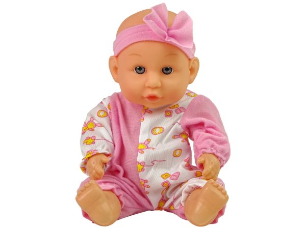 Pink Baby Doll Potty Drink Pee 24 cm - Image 2