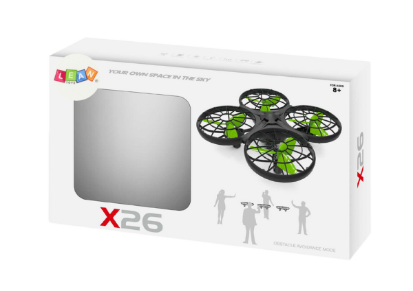 RC Drone X26 SYMA Black - Image 4