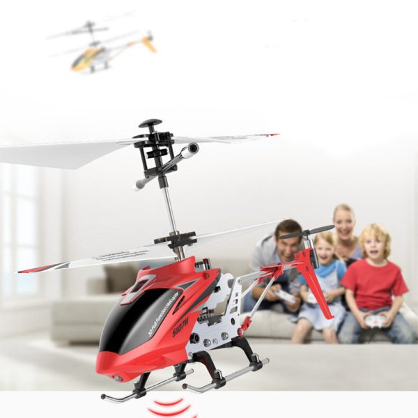 Remote Controlled RC Helicopter Gyroscope Syma S107G Red - Image 3