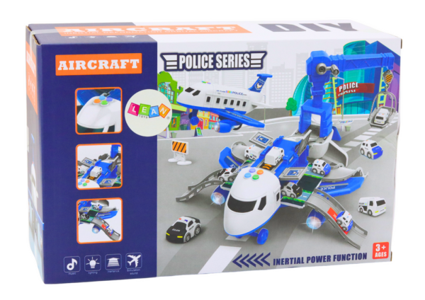 Interactive Plane Foldable Police Station 2in1 DIY - Image 4