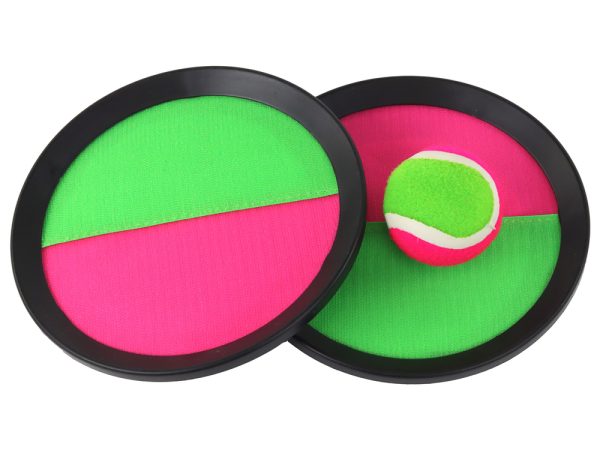 Arcade Game Paddles Discs Velcro Catch Ball Ball - Image 2