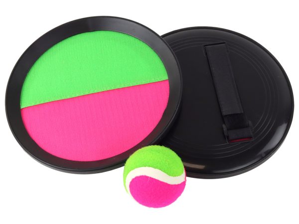 Arcade Game Paddles Discs Velcro Catch Ball Ball - Image 3