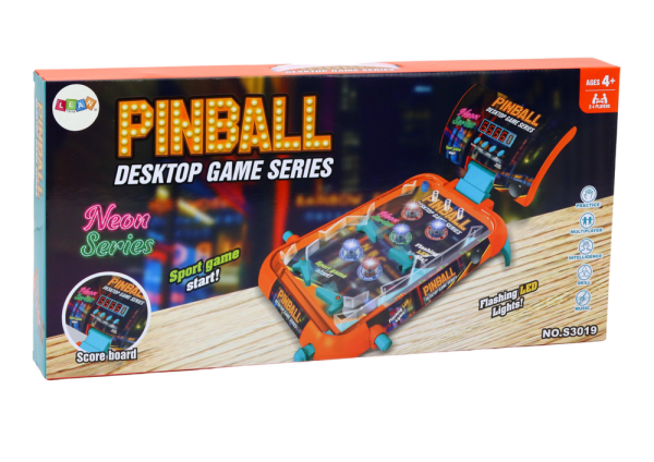 Pinball Arcade Game LED Lights Sounds Scoreboard - Image 4