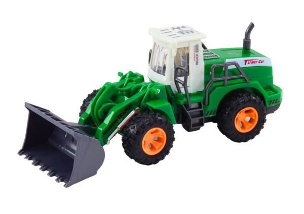 Excavator Loader R/C Remote Control Elevating Arm Green - Image 2