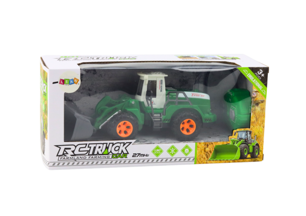 Excavator Loader R/C Remote Control Elevating Arm Green - Image 5