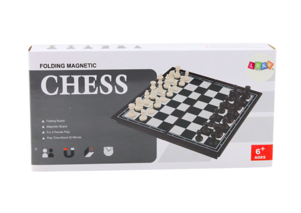 Classic Chess Board Game Magnetic Board Pawns Figures - Image 4