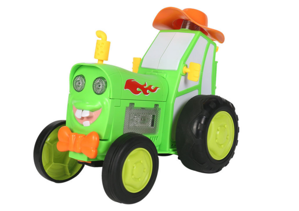 Remote Controlled Jumping R/C Tractor Green - Image 2