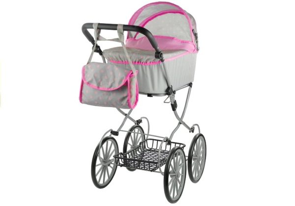 Retro Dolls Buggy Alice - XL Beige - Image 3