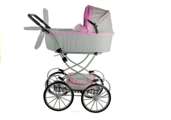 Retro Dolls Buggy Alice - XL Beige - Image 9