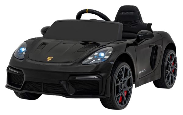 Porsche 718  vehicle Black - Image 3