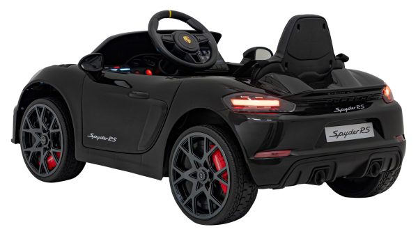 Porsche 718  vehicle Black - Image 5