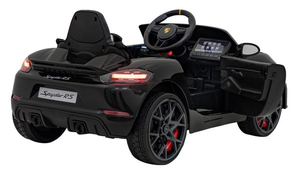 Porsche 718  vehicle Black - Image 7