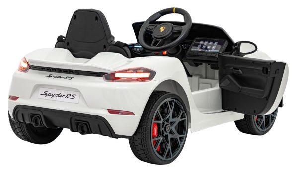 Porsche 718  vehicle White - Image 7