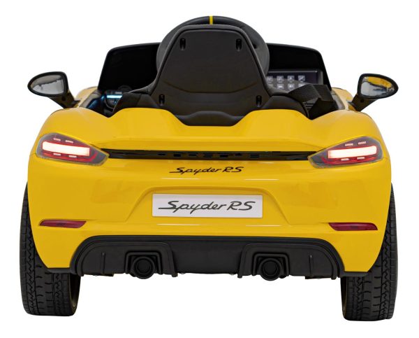 Porsche 718  vehicle Yellow - Image 5