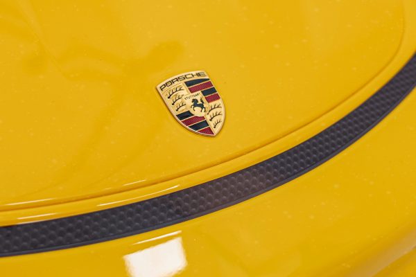 Porsche 718  vehicle Painting Yellow - Image 21