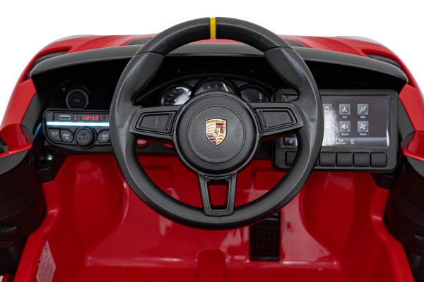 Porsche 718  vehicle Painting Red - Image 8