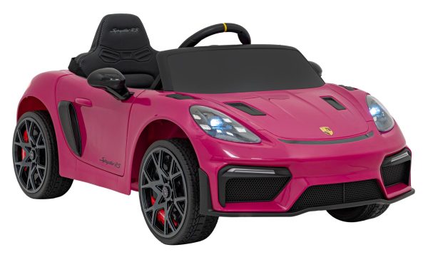 Porsche 718  vehicle Pink