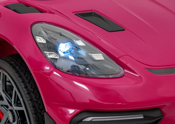 Porsche 718  vehicle Painting Pink - Image 12