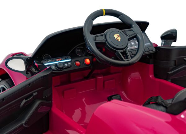 Porsche 718  vehicle Painting Pink - Image 16