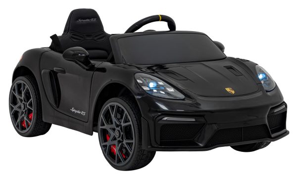 Porsche 718  vehicle Painting Black